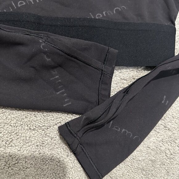 Lululemon Wunder Train Cropped Top Long Sleeve *Special Edition 6/8 Gym Workout - Picture 3 of 7